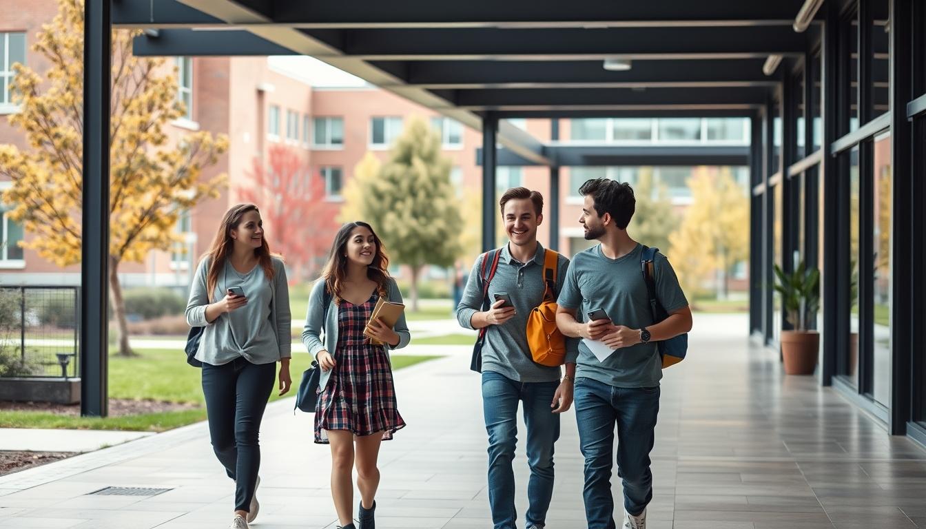 University campus and academic environment in Porto