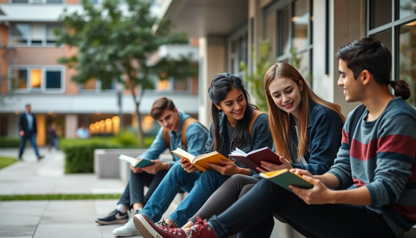 Digital learning platform with online study materials